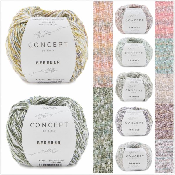 Katia Concept Bereber, 50g Glitzergarn