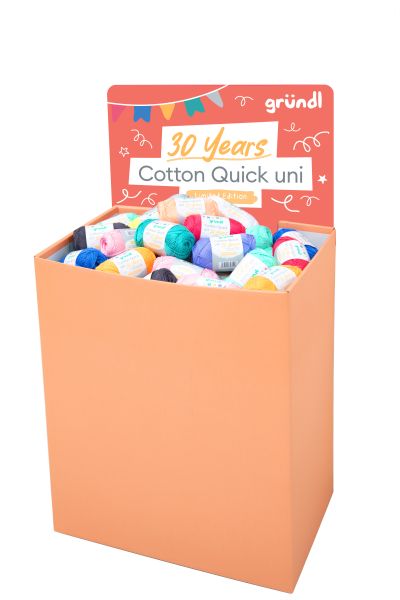 Gründl Cotton Quick Uni 30 Years - limited Edition, 100g Sommergarn