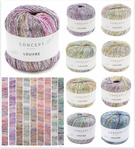 Katia Concept Louvre, 50g Glitzergarn