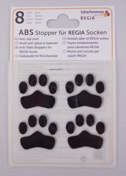 ABS-Stopper Schwarz für Regia Socken