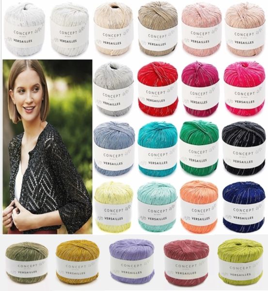 Katia Concept Versailles, 50g Viskosegarn