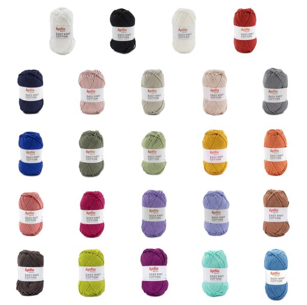 Katia Easy Knit Cotton, 100g Sommergarn