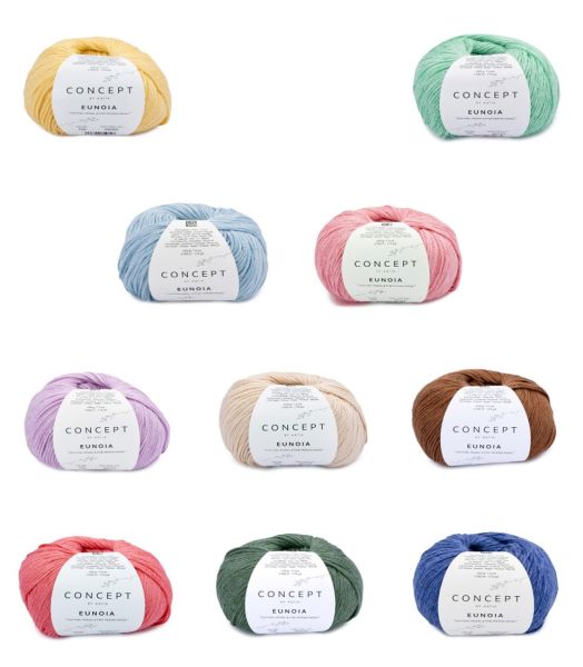 Katia Concept Eunoia, 50g Ganzjahresgarn