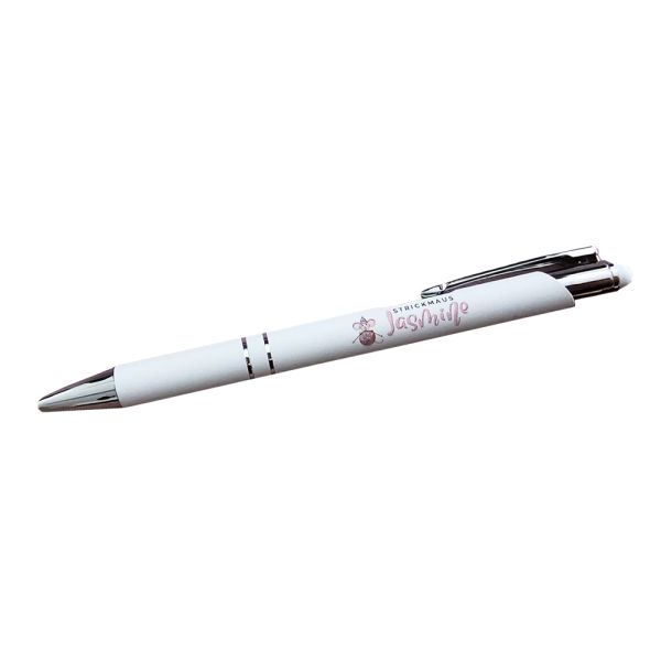 Gratis Stift Weiß Strickmaus Jasmine