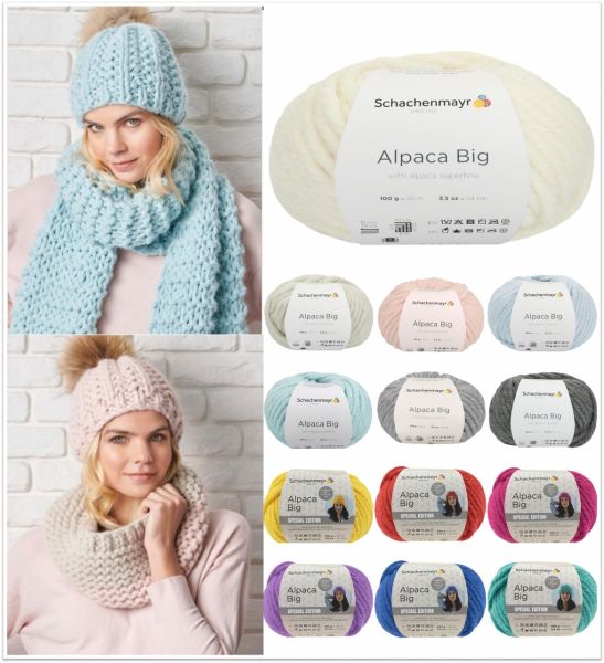 Schachenmayr Alpaca Big, 100g Wintergarn