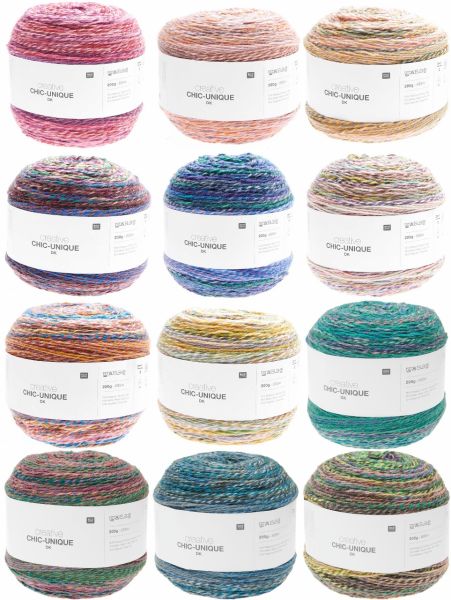 Rico Design Creative Chic-Unique dk, 200g Farbverlaufsgarn